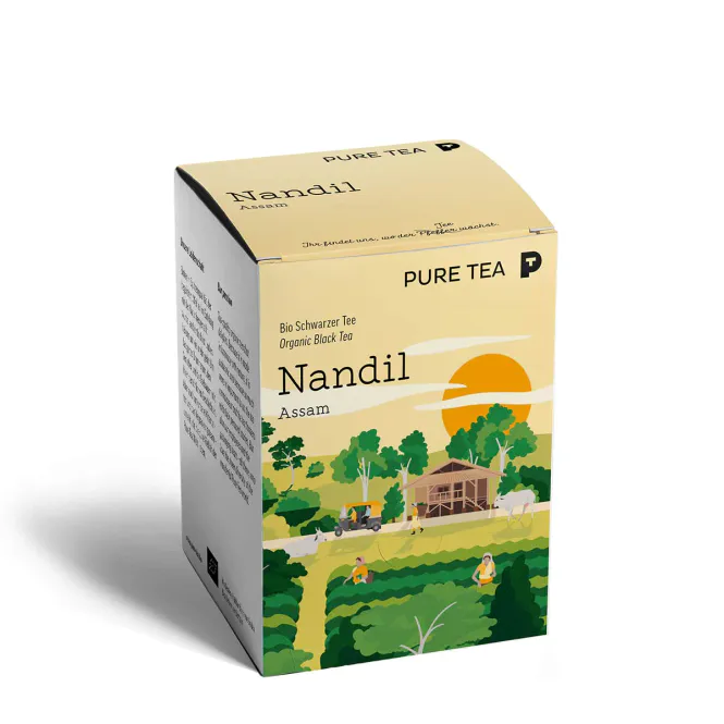 Hovedbilde Pure Tea Nandil Assam Økologisk svart te