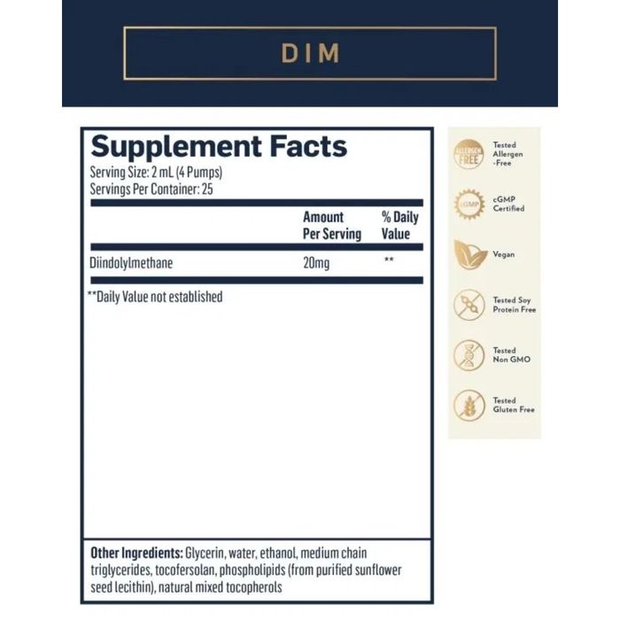 Quicksilver Nanoemulsified DIM