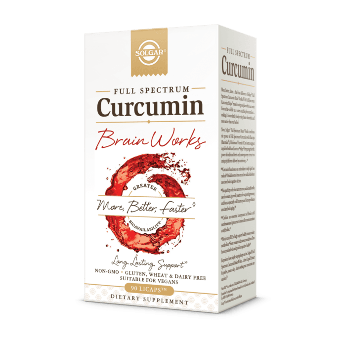 Solgar Brainworks med Curcumin
