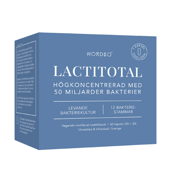 Hovedbilde NORDBO LactiTotal 60 kapsler