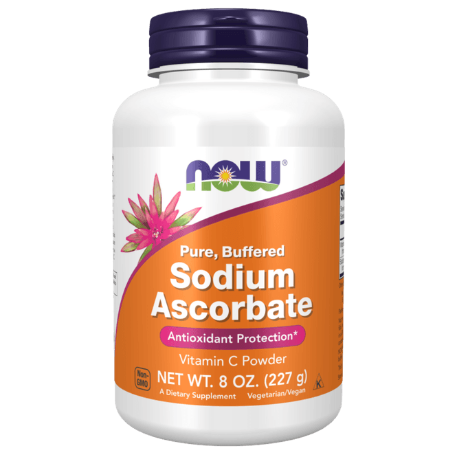 Hovedbilde NOW Sodium Ascorbate Pulver