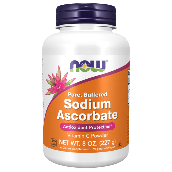 Hovedbilde NOW Sodium Ascorbate Pulver