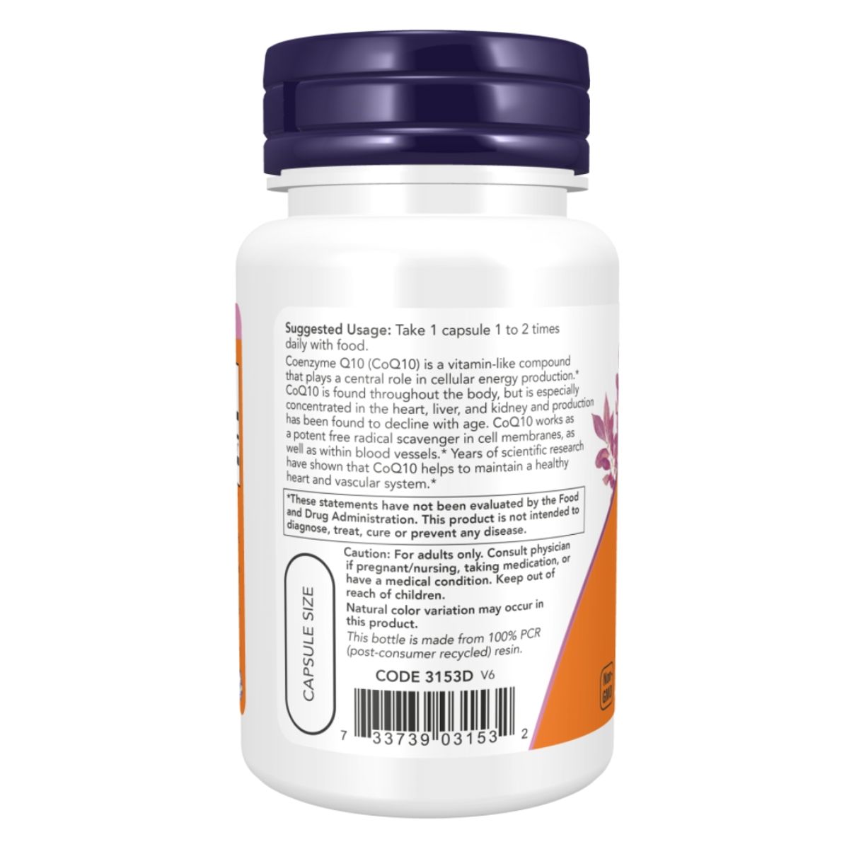 NOW CoQ10 - 60 mg