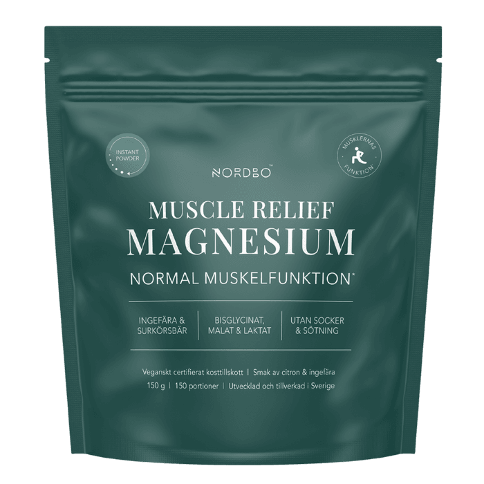 NORDBO Muscle Relief Instant Magnesium 150g
