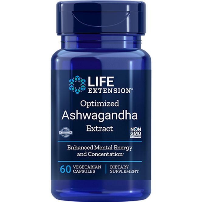 Hovedbilde Life Extension Optimalisert Ashwagandha-ekstrakt
