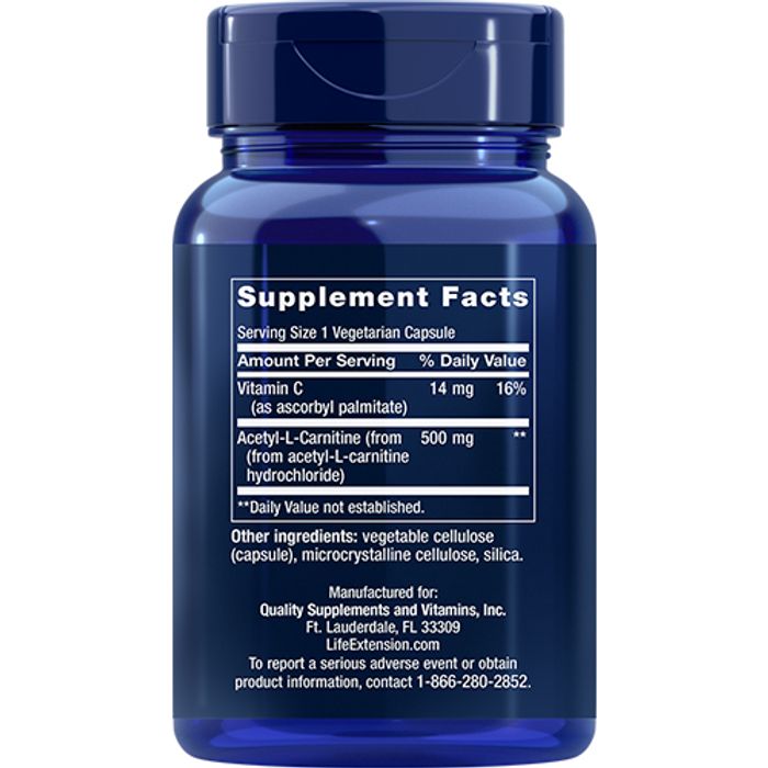 Life Extension Acetyl-L-Carnitine