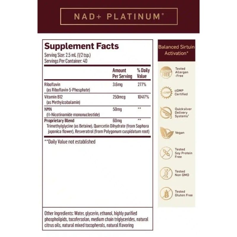 Quicksilver NAD+ Platinum®