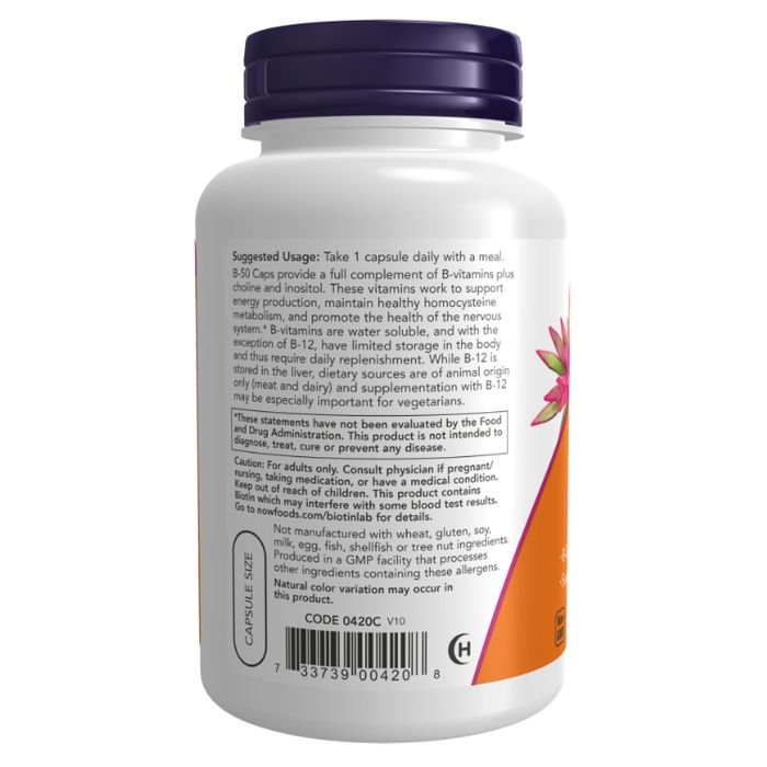NOW Vitamin B-50