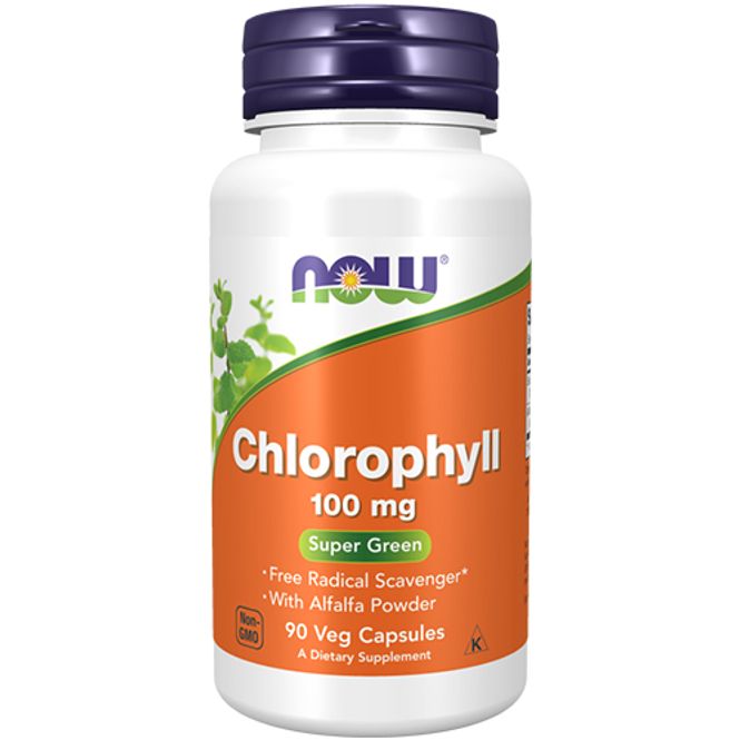 Hovedbilde NOW Klorofyll 100 mg