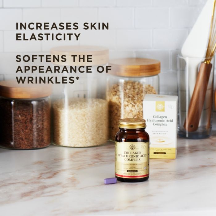 Solgar Kollagen og Hyaluronsyre