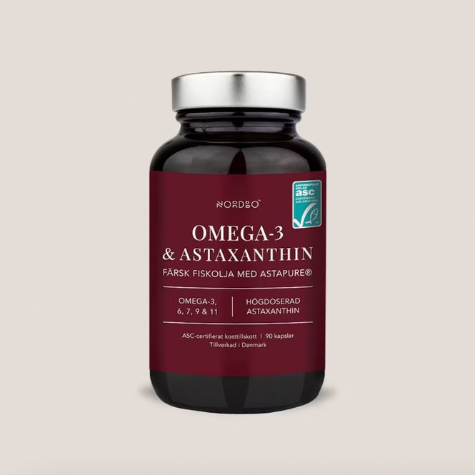 Hovedbilde NORDBO Omega-3 & Astaxanthin