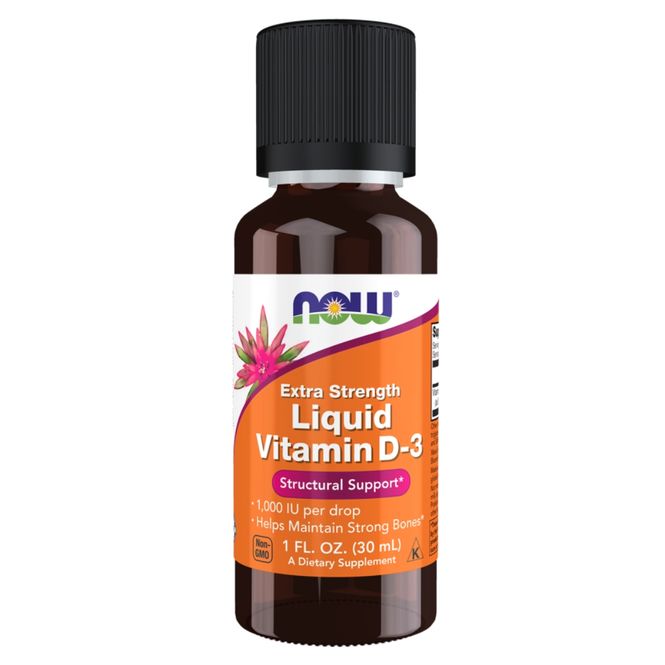 Hovedbilde NOW Flytende Vitamin D3 1000IU