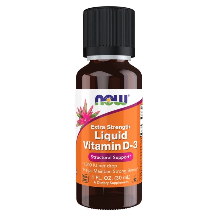 NOW Flytende Vitamin D3 1000IU
