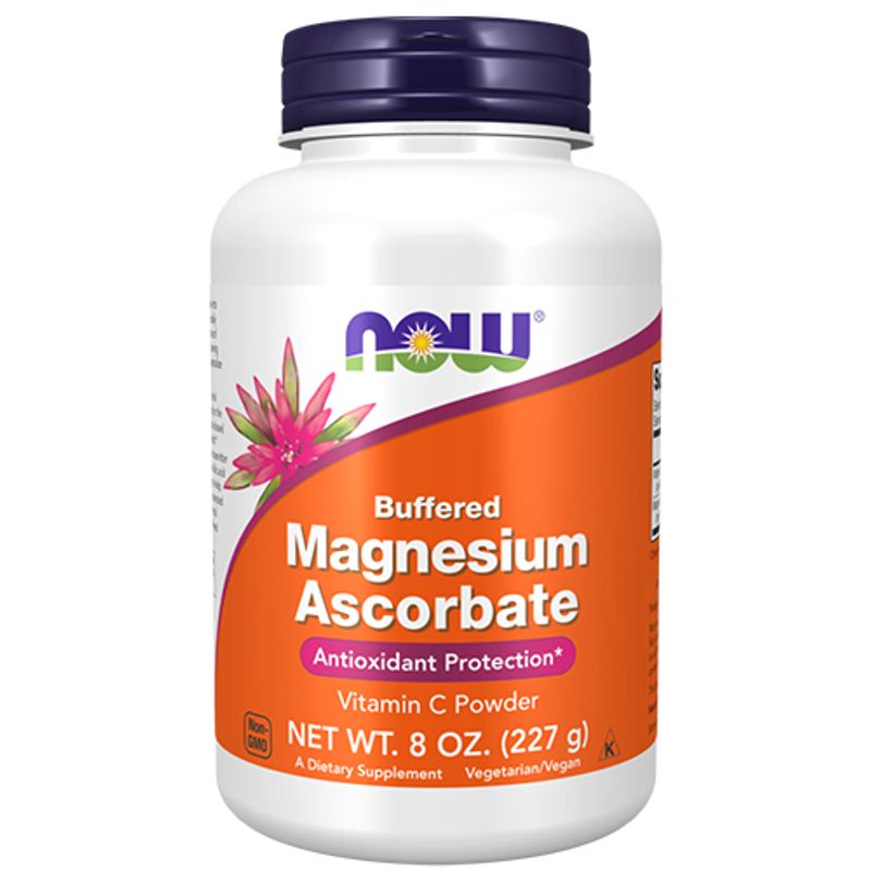 NOW Magnesium Ascorbate Pulver