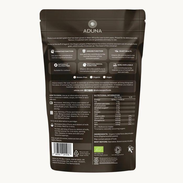Aduna Fonio Ancient Super-Grain 250g