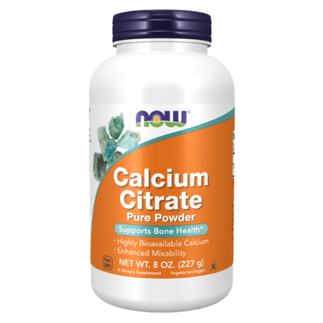 Hovedbilde NOW Calcium Citrate Pure Powder