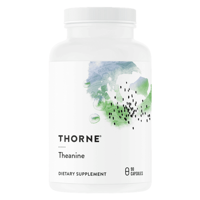 Tilskudd med theanine fra Thorne i kapselform