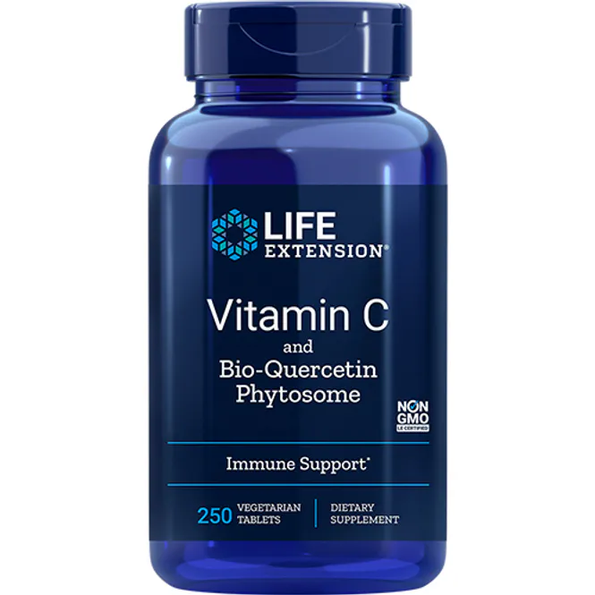 Hovedbilde Life Extension Vitamin C og Bio-Quercetin ...