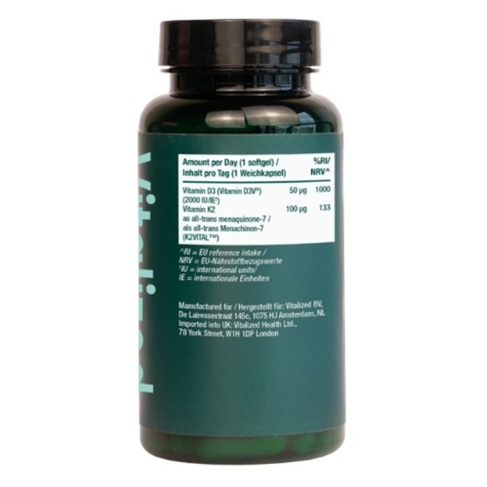 Vitalized D3 K2 Vegan