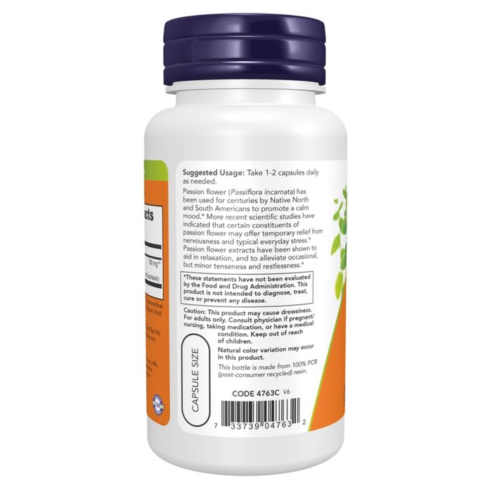 NOW Pasjonsblomst 350 mg