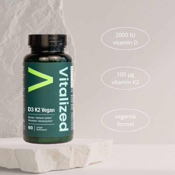 Vitalized D3 K2 Vegan