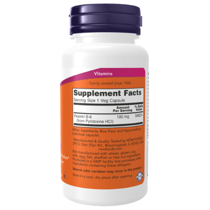 NOW Vitamin B6