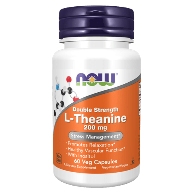 Hovedbilde NOW L-Theanine 200mg